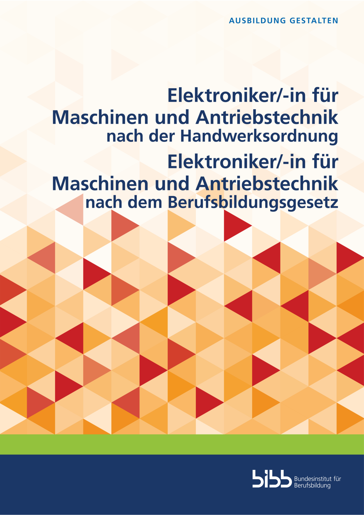 Deckblatt Umsetzungshilfe Elektroniker/-in EMA